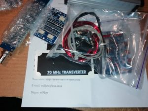 Transverter parts.
